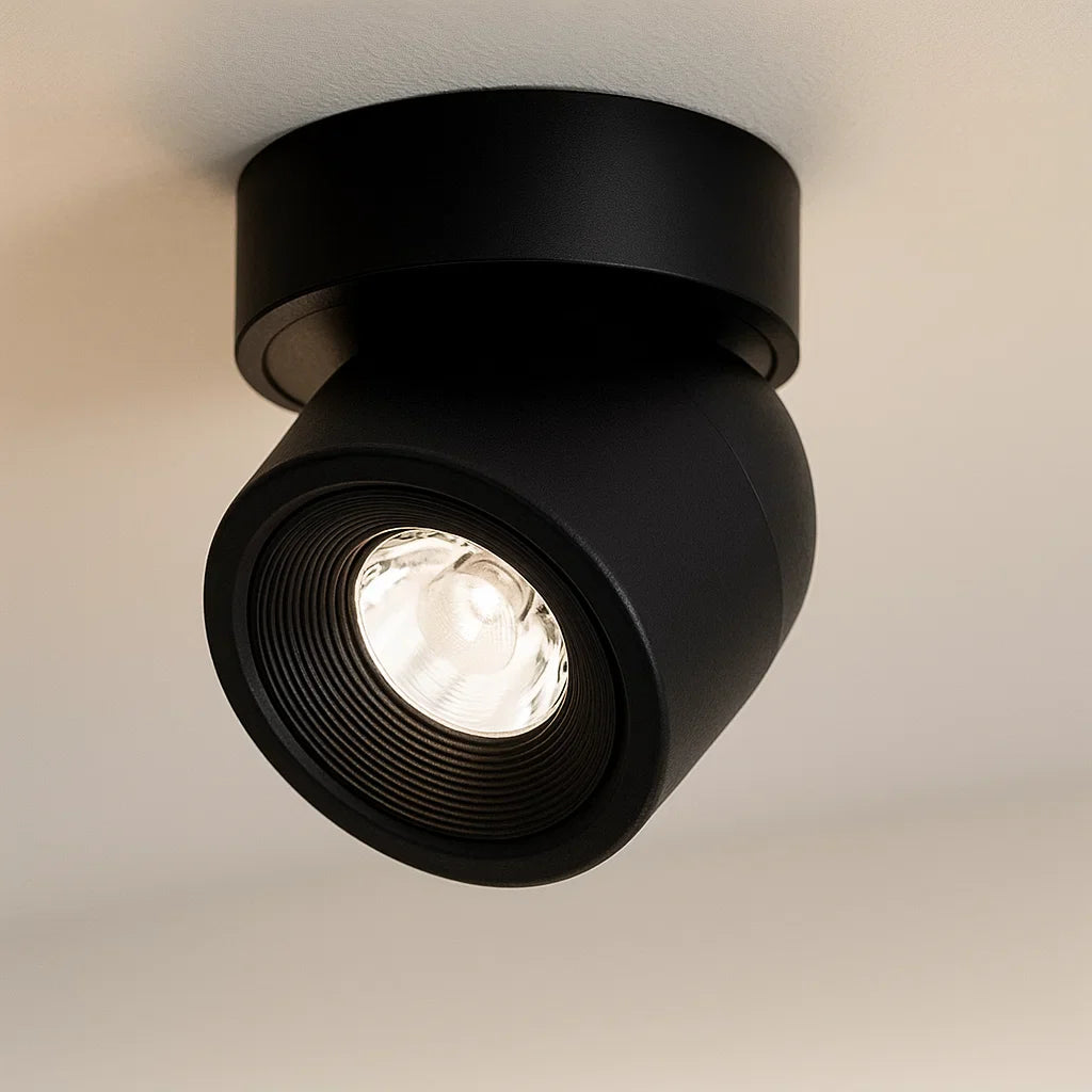 LED ρυθμιζόμενο φωτιστικό οροφής αλουμινίου αλουμινίου