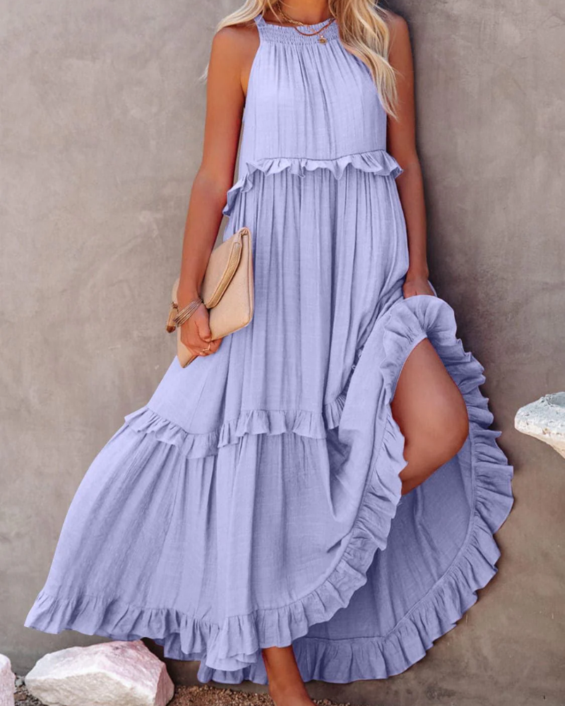 Elegant Flowy Maxi Dress | Flattering Fit