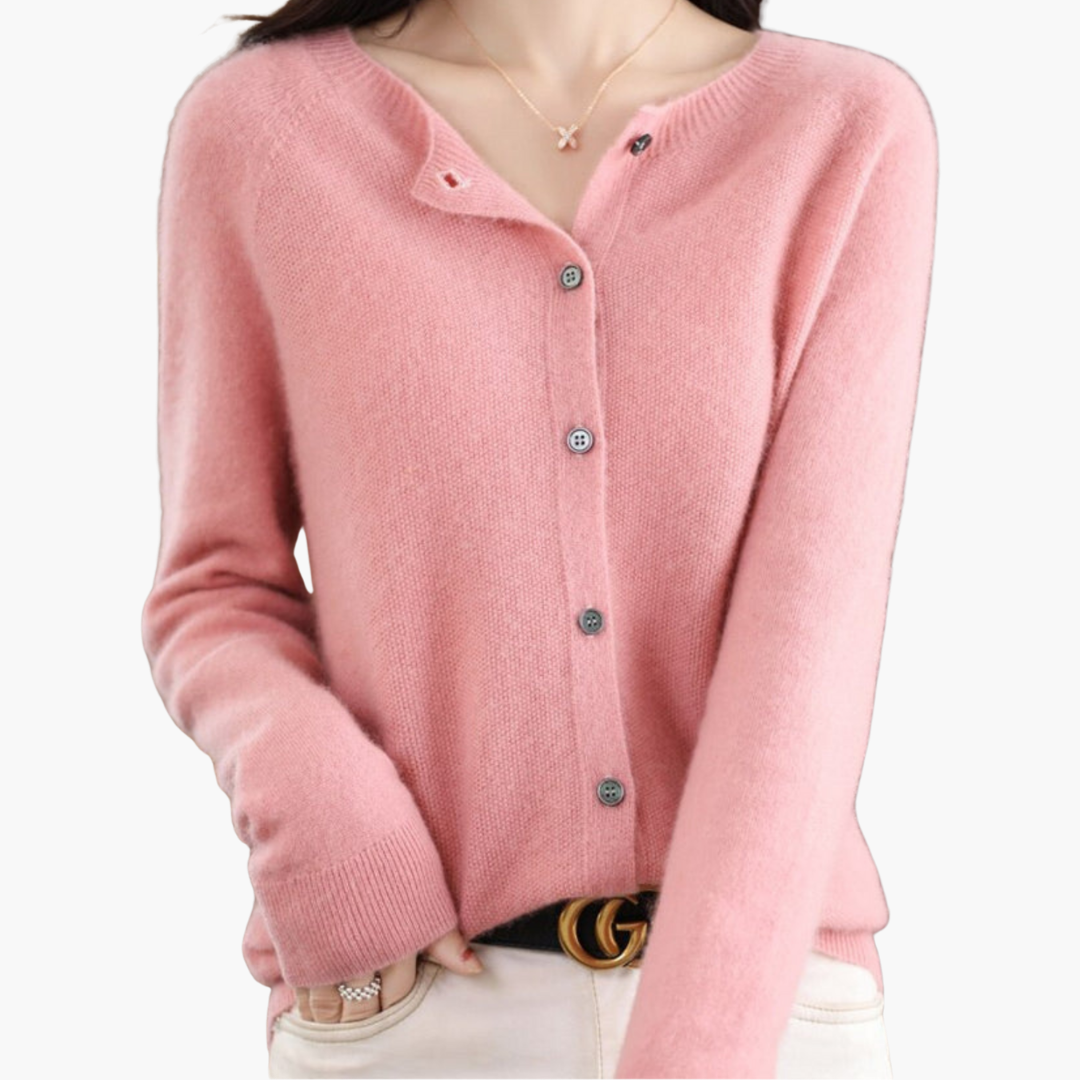 Women's cashmere cardigan