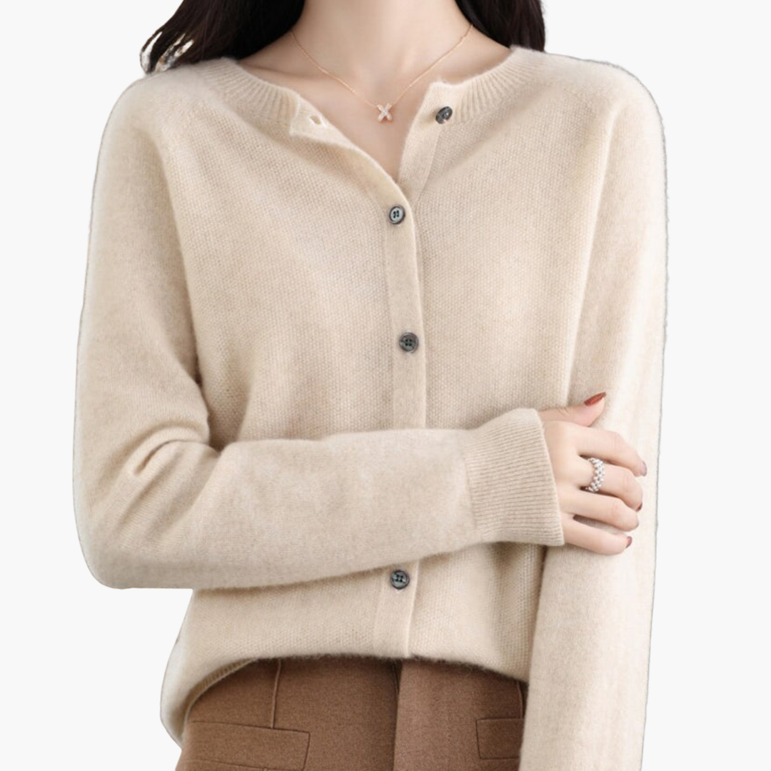 Women's cashmere cardigan