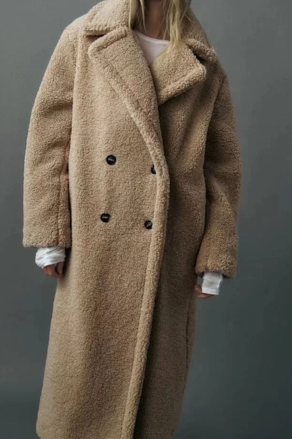 Oversized Long Coat for Women - Image 1