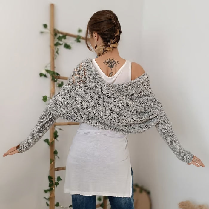 Écharpe douillette de style bohémien pour femmes
