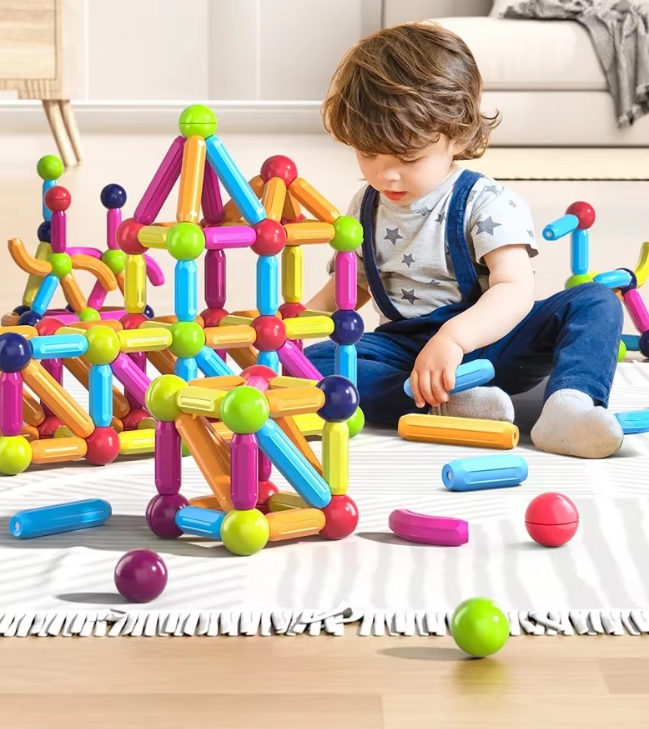 MagnaFun Blocks - Jouets magnétiques pour un jeu créatif et éducatif