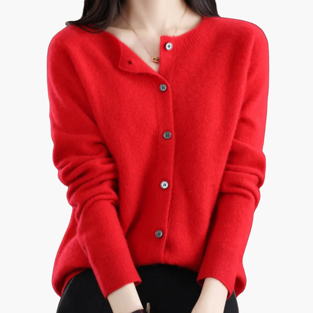 Women's cashmere cardigan