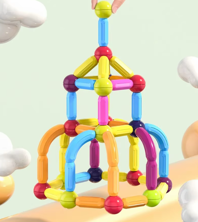 MagnaFun Blocks - Jouets magnétiques pour un jeu créatif et éducatif