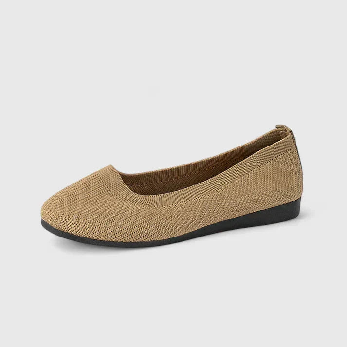 Women's Orthopedic Walking Shoes - Comfortable Slip-On Loafers with Arch Support and Non-Slip Sole for Posture Correction