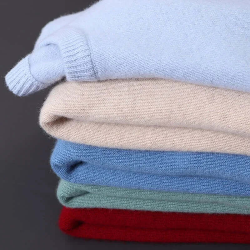 Maglione da uomo in maglia morbida | Comodo maglione girocollo da indossare tutti i giorni | Maglione casual lavabile in lavatrice