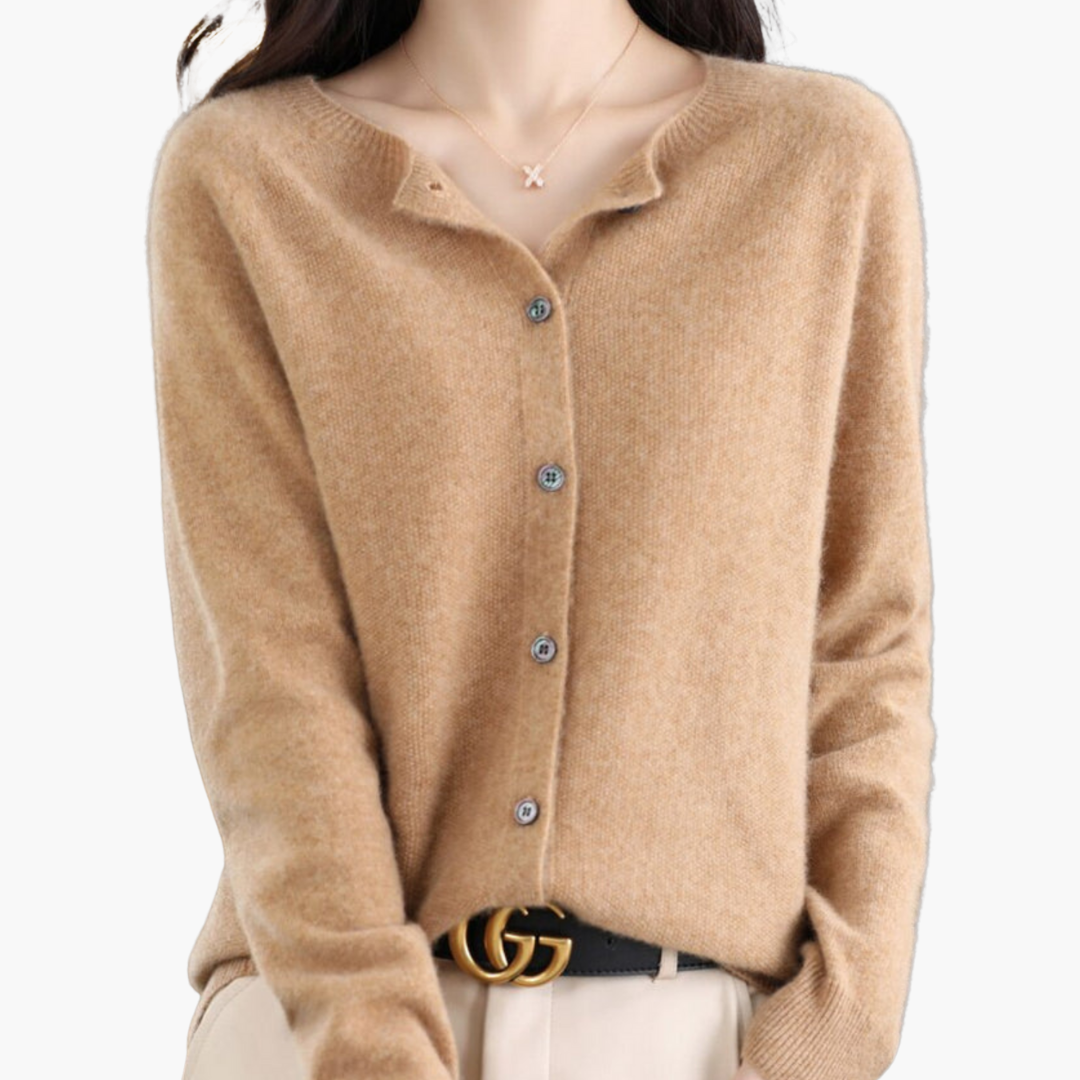 Women's cashmere cardigan