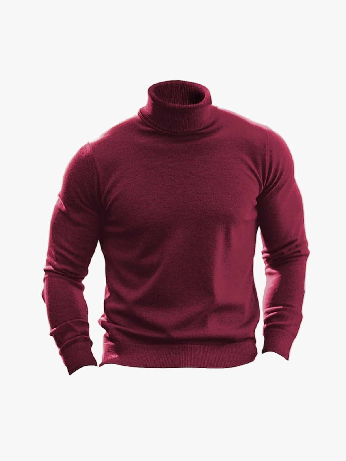 Herren Rollkragenpullover Feinstrick Slim Fit elegant - Image 8