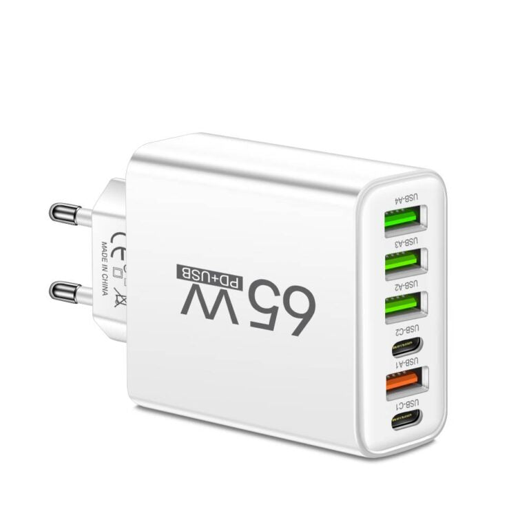 Image of 65W Multi-Port USB Wall Charger