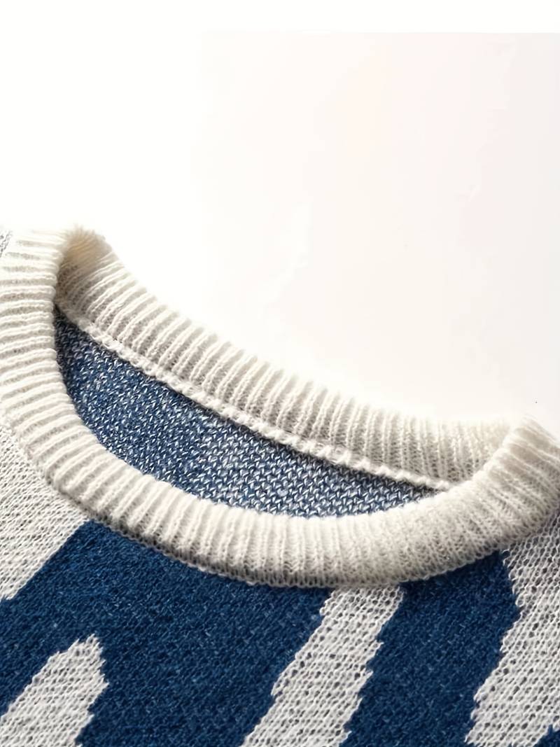 Graphic Crewneck Sweater for Men - Image 18