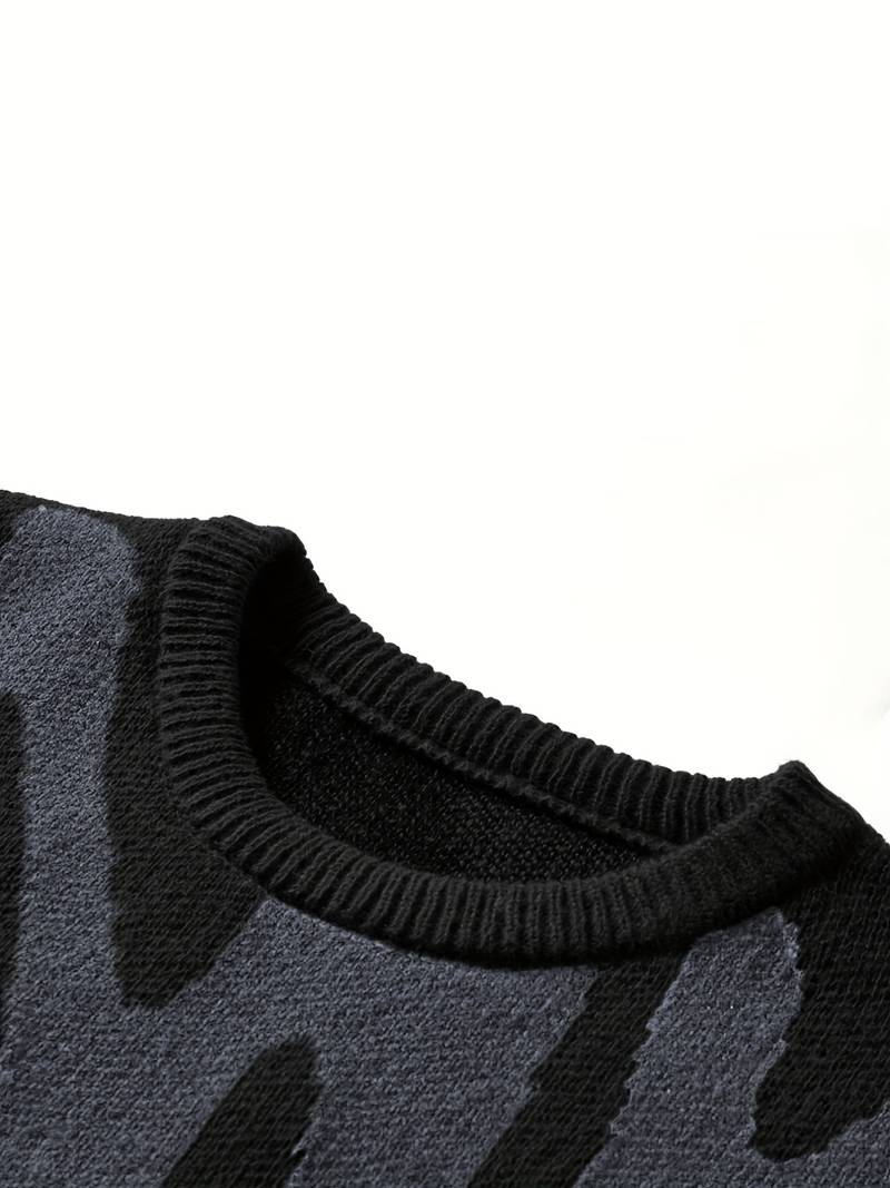 Graphic Crewneck Sweater for Men - Image 38
