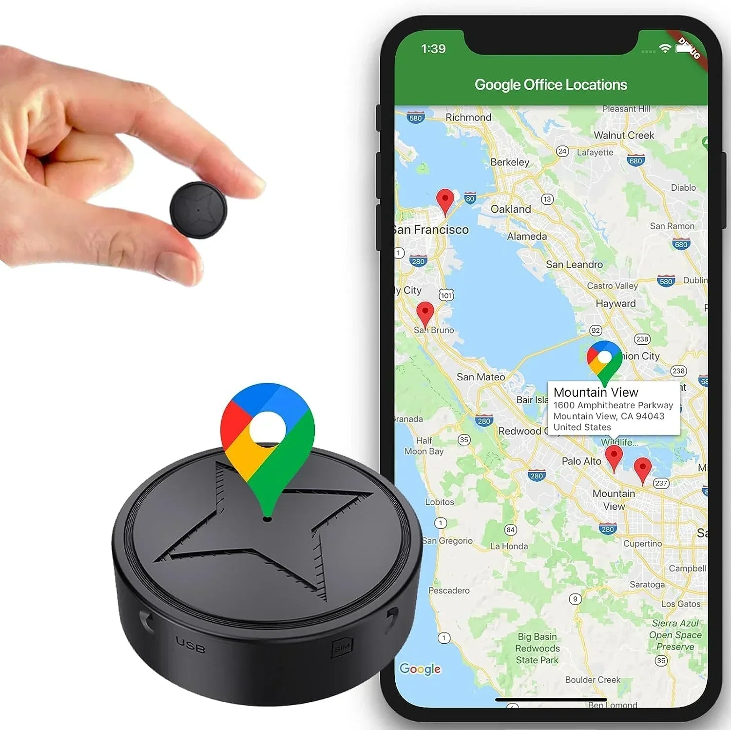 MiniTrack - Ισχυρό μαγνητικό GPS tracker