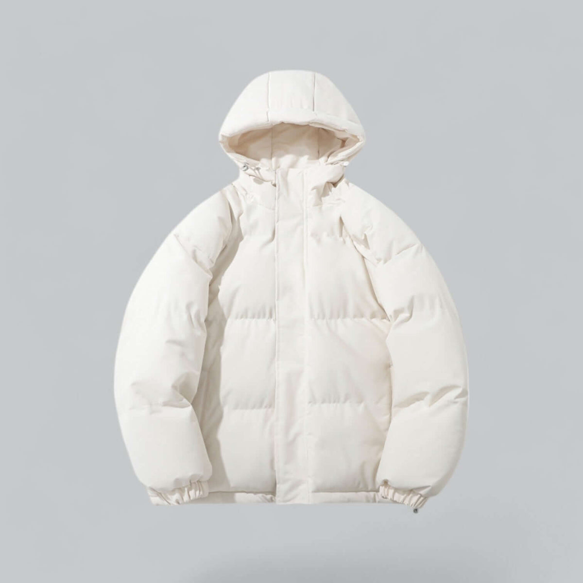 Chaqueta parka de invierno para hombre | Abrigo acolchado con capucha, puños cortavientos y bolsillos seguros para una protección cálida en el día a día