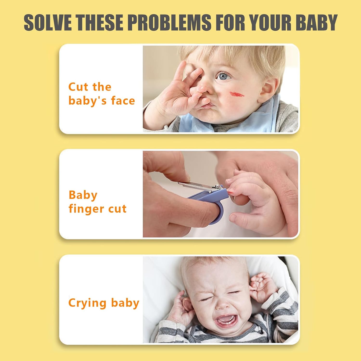 Nail trimmer for babies