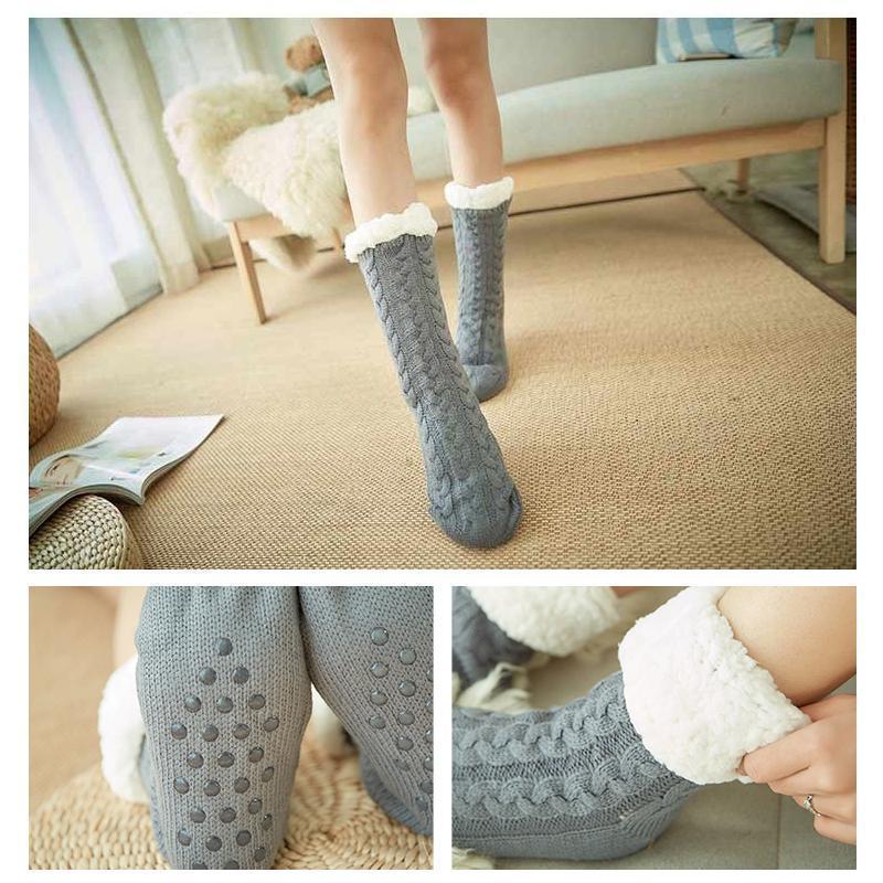 Warm winter socks - for cozy evenings at home