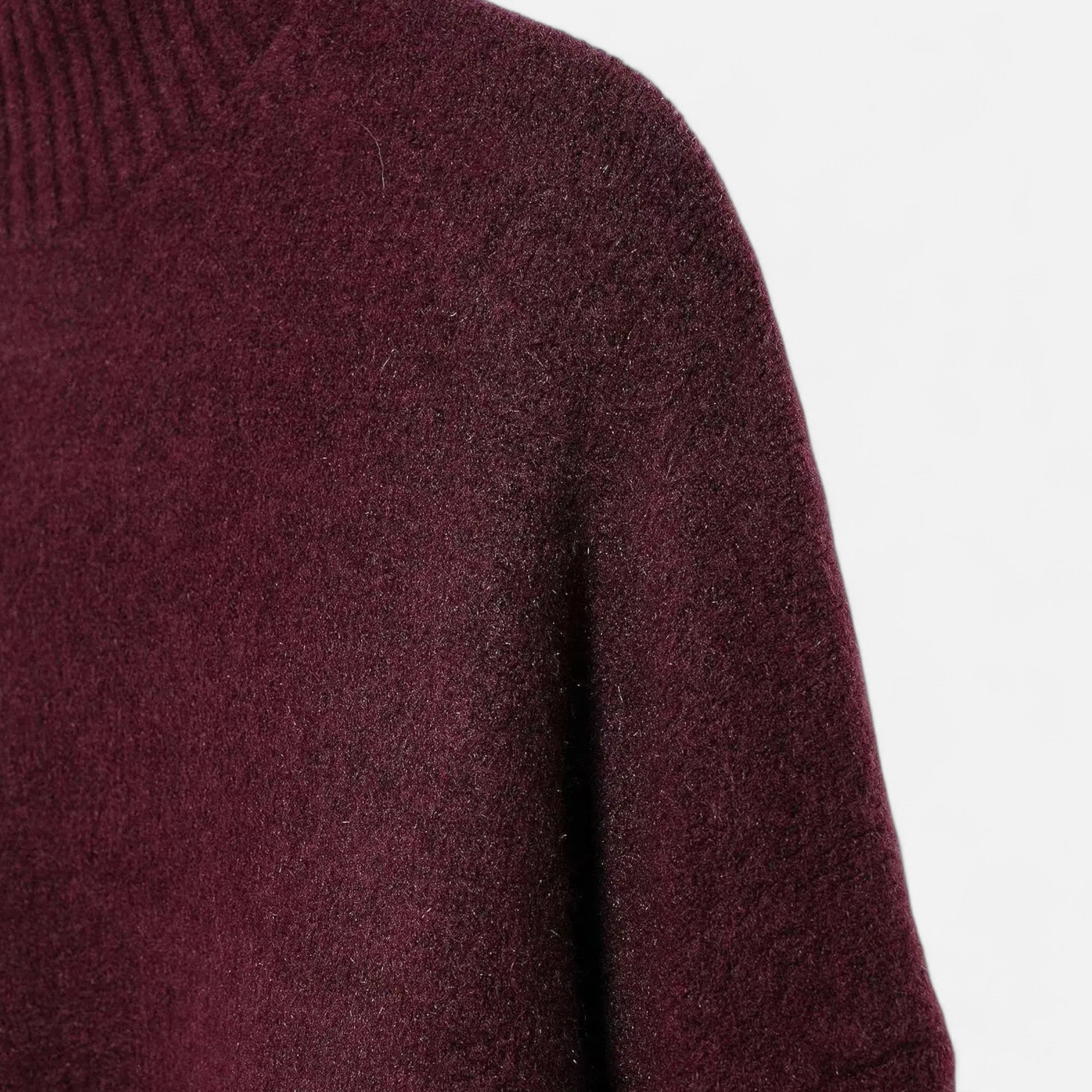 Pull à col roulé pour femme - Un style vintage chaleureux à l'élégance intemporelle