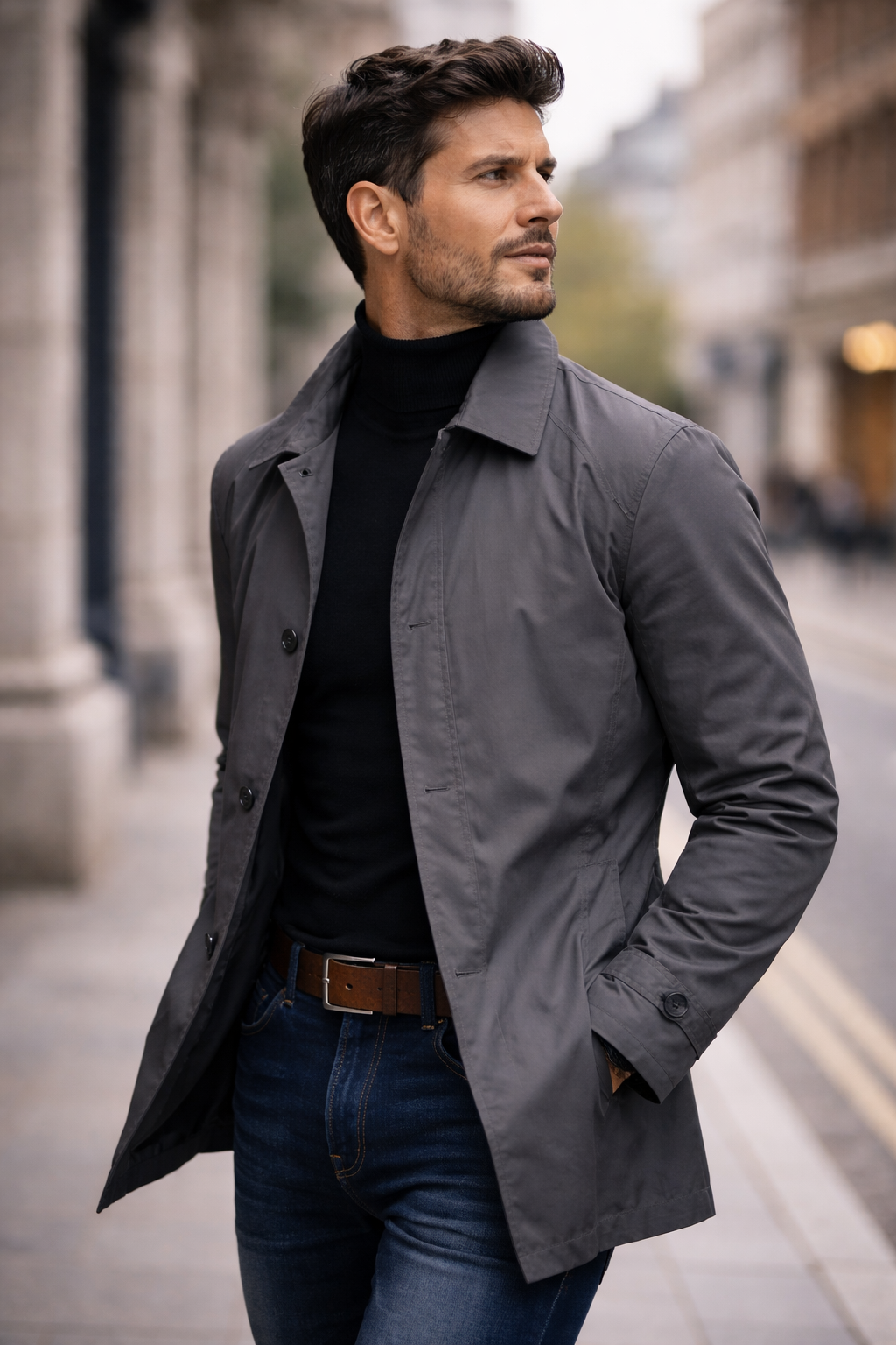 Axton | Stylish Weather-Resistant Men's Overcoat 3