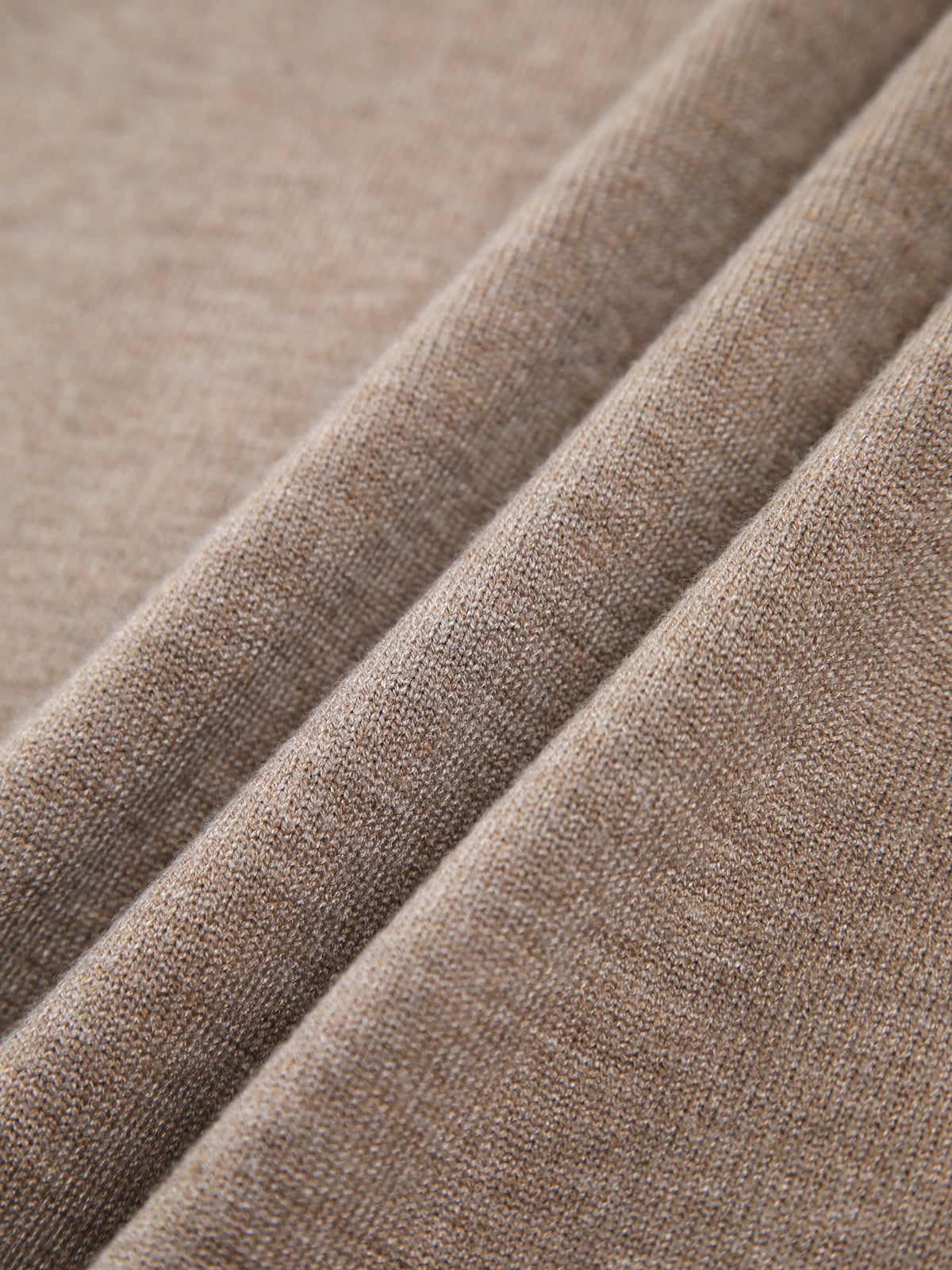 Trui beige gebreid detailtextuur