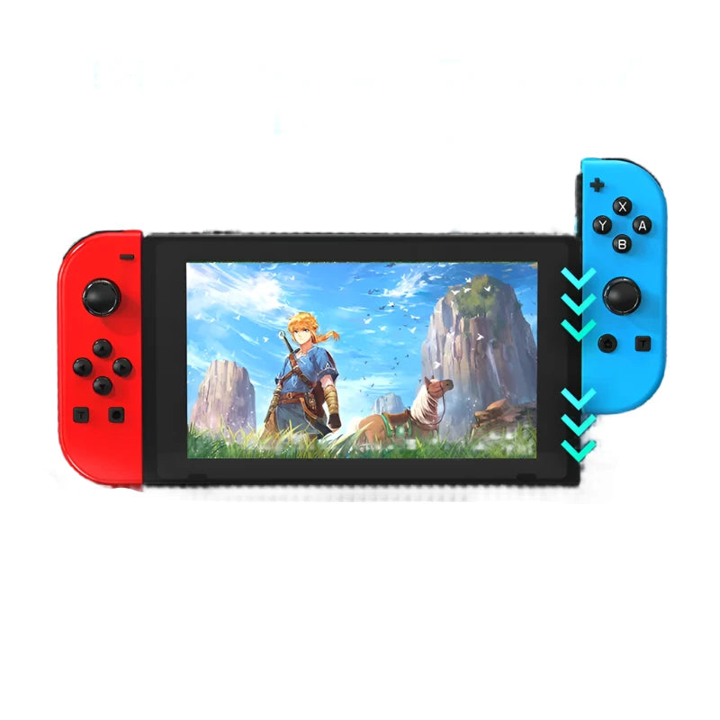 MEELANO Trådløs Bluetooth Joystick Til Nintendo Switch – LED-Håndtag I Unikke Farver