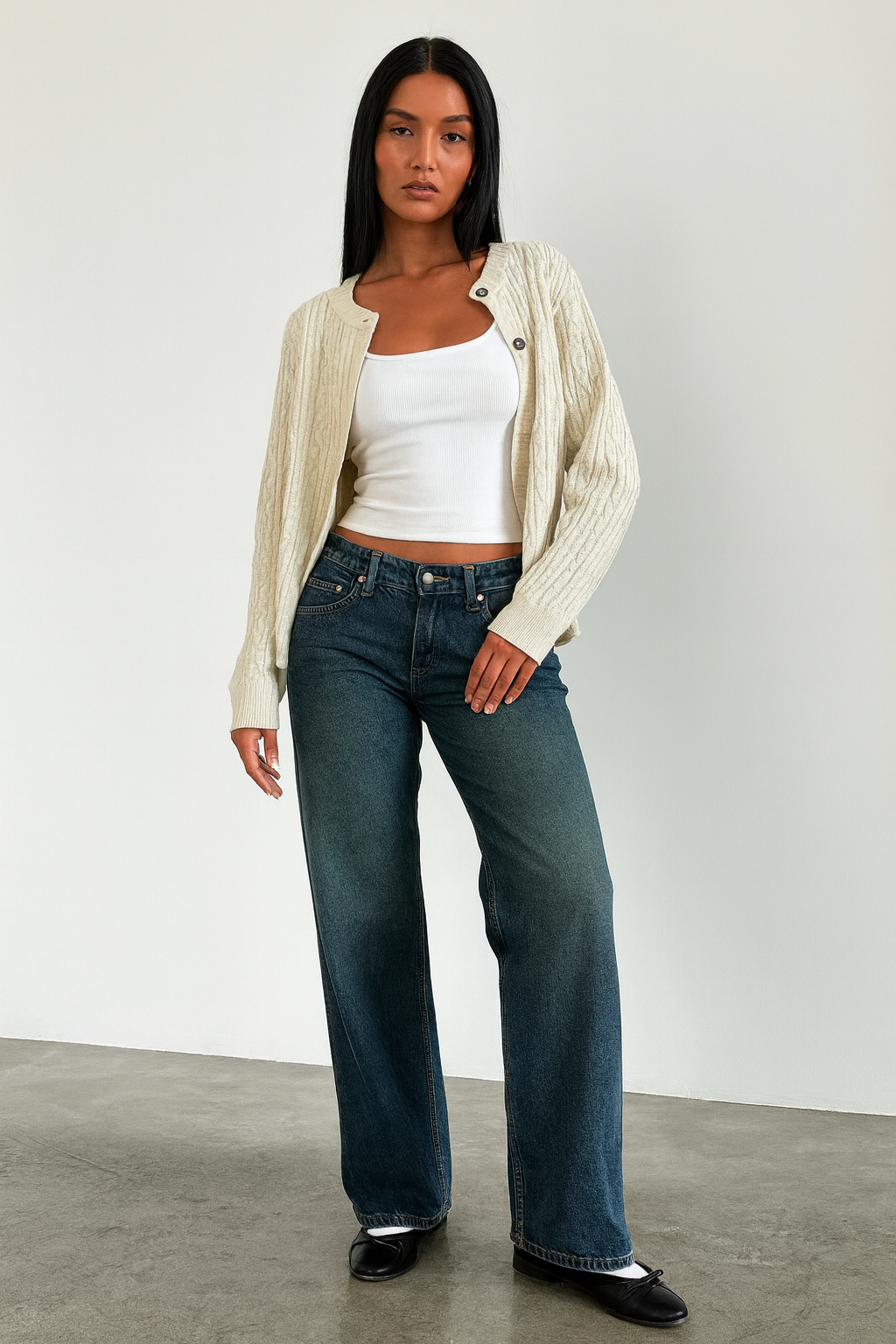 Wide Leg Jeans for Women - Image 4