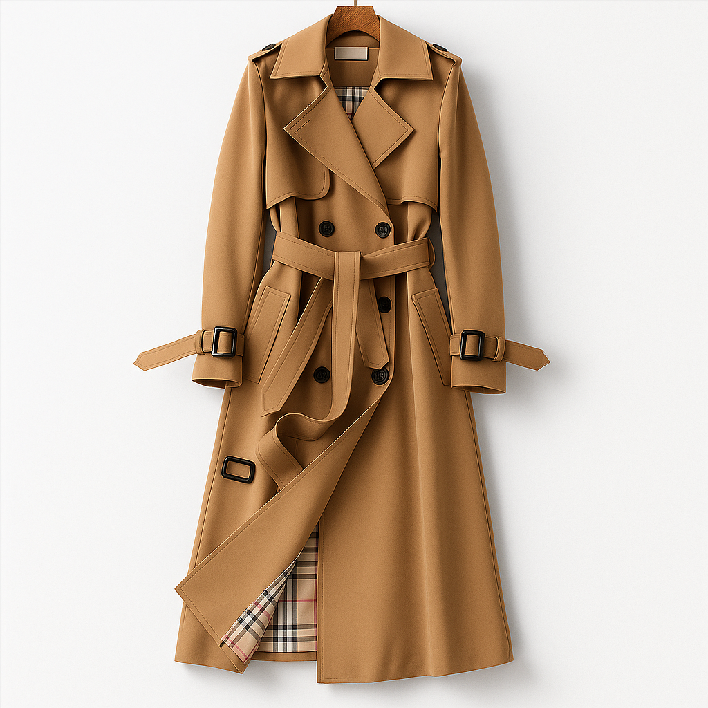 Trench coat khaki