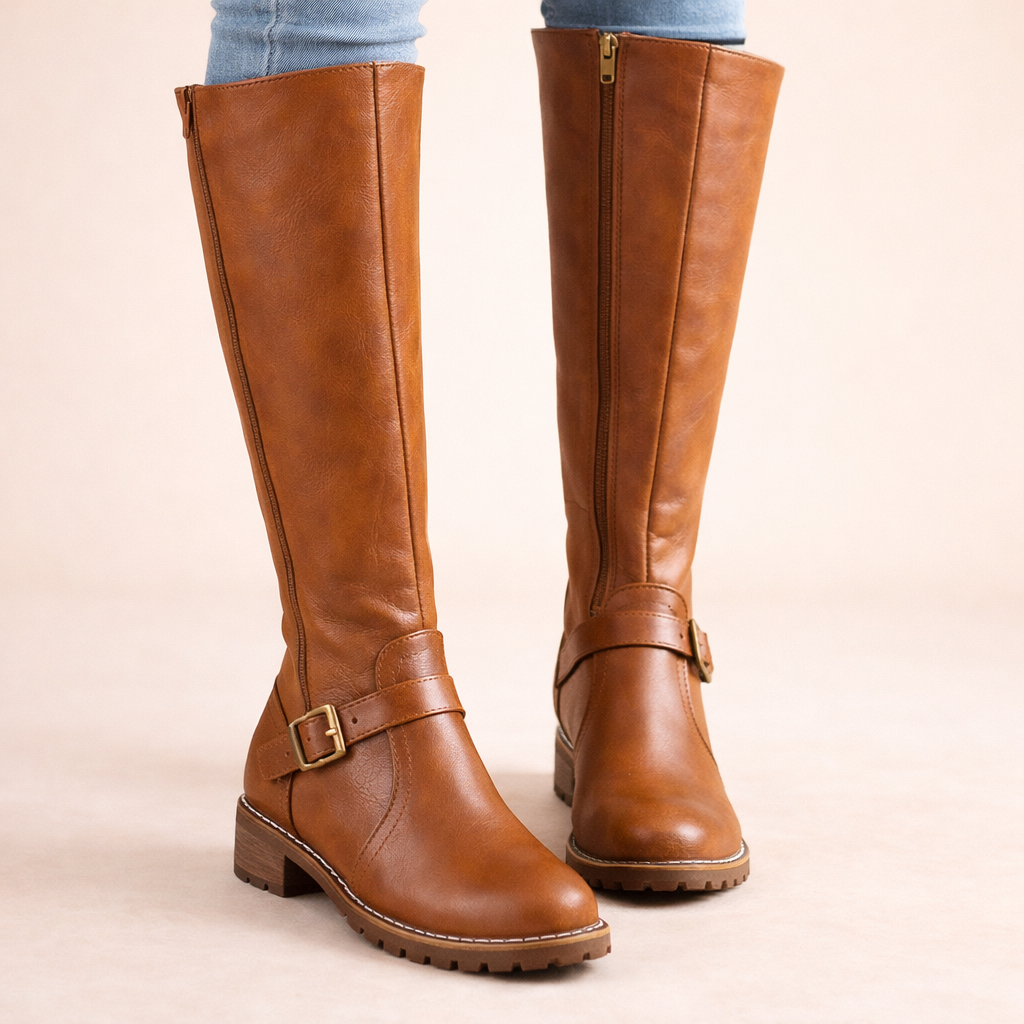 Elysia | Women's Black Boots – Elegant, Comfortable & Versatile Leather Design 6
