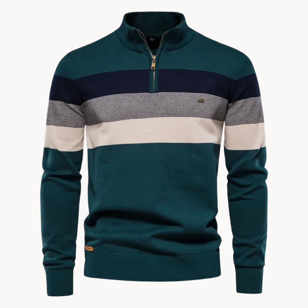 Stylish Half-Zip Sweater | Comfortable and Fashionable Fit