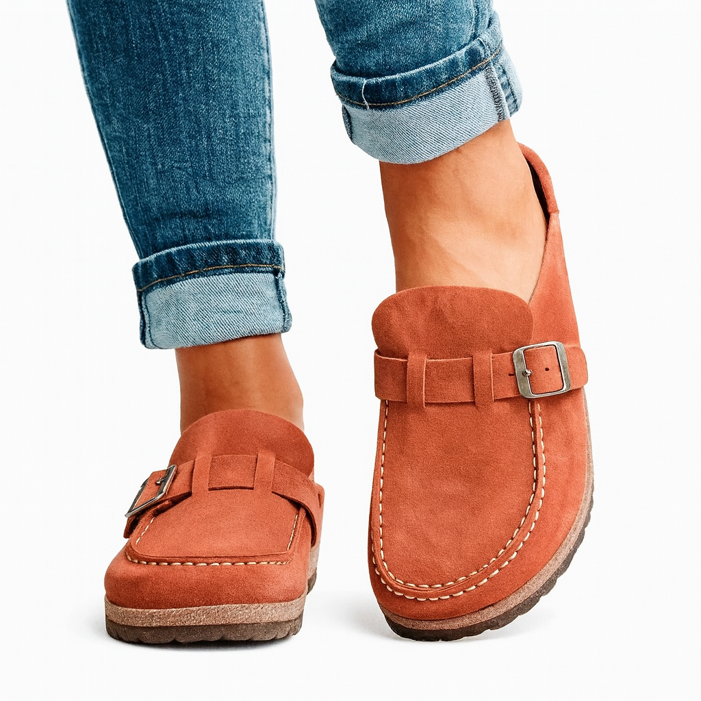 Women's clogs brown