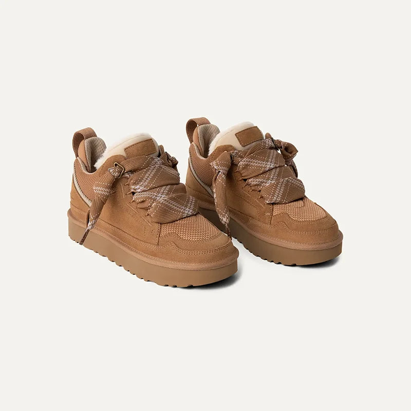 Platform Lace-up Sneakers for Women - Image 7