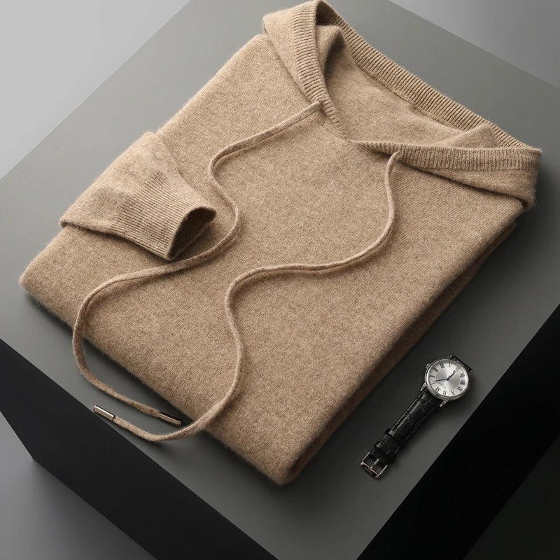 Long Sleeve Hoodie for Men - Image 12