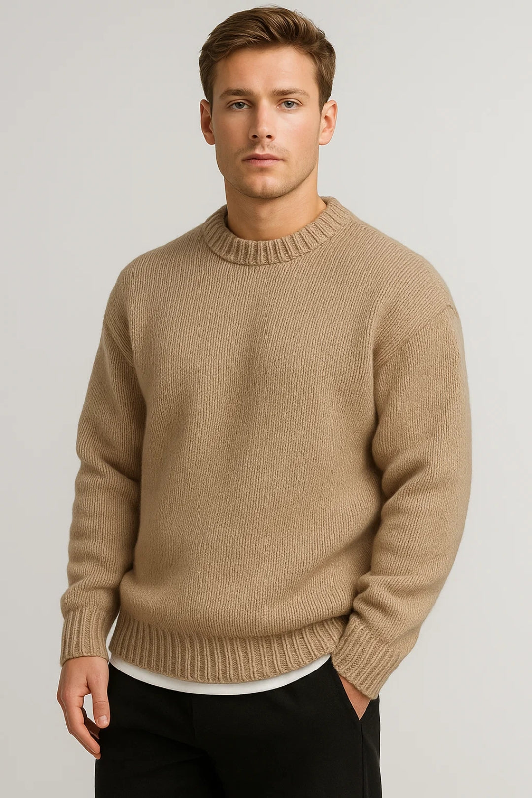 Crew Neck Sweater for Men - Image 4