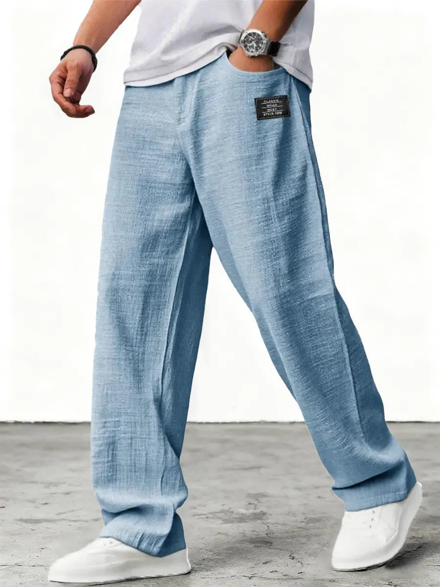 Jose | Relaxed Wide-Leg Linen Trousers 0
