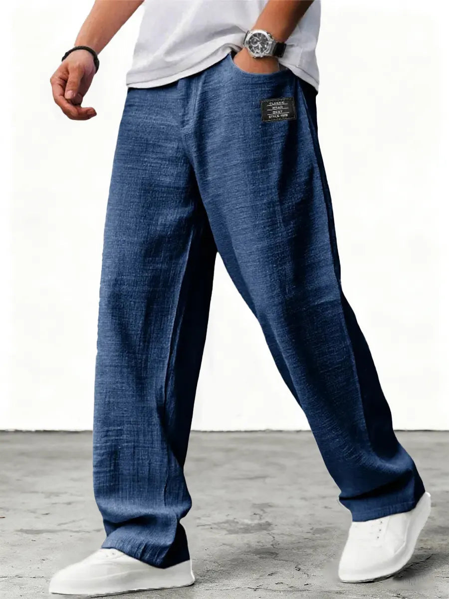 Jose | Relaxed Wide-Leg Linen Trousers 1