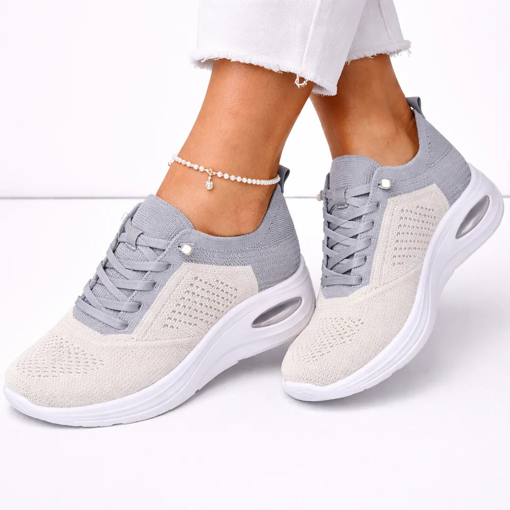 Zapatillas ortopédicas sin cordones para mujer