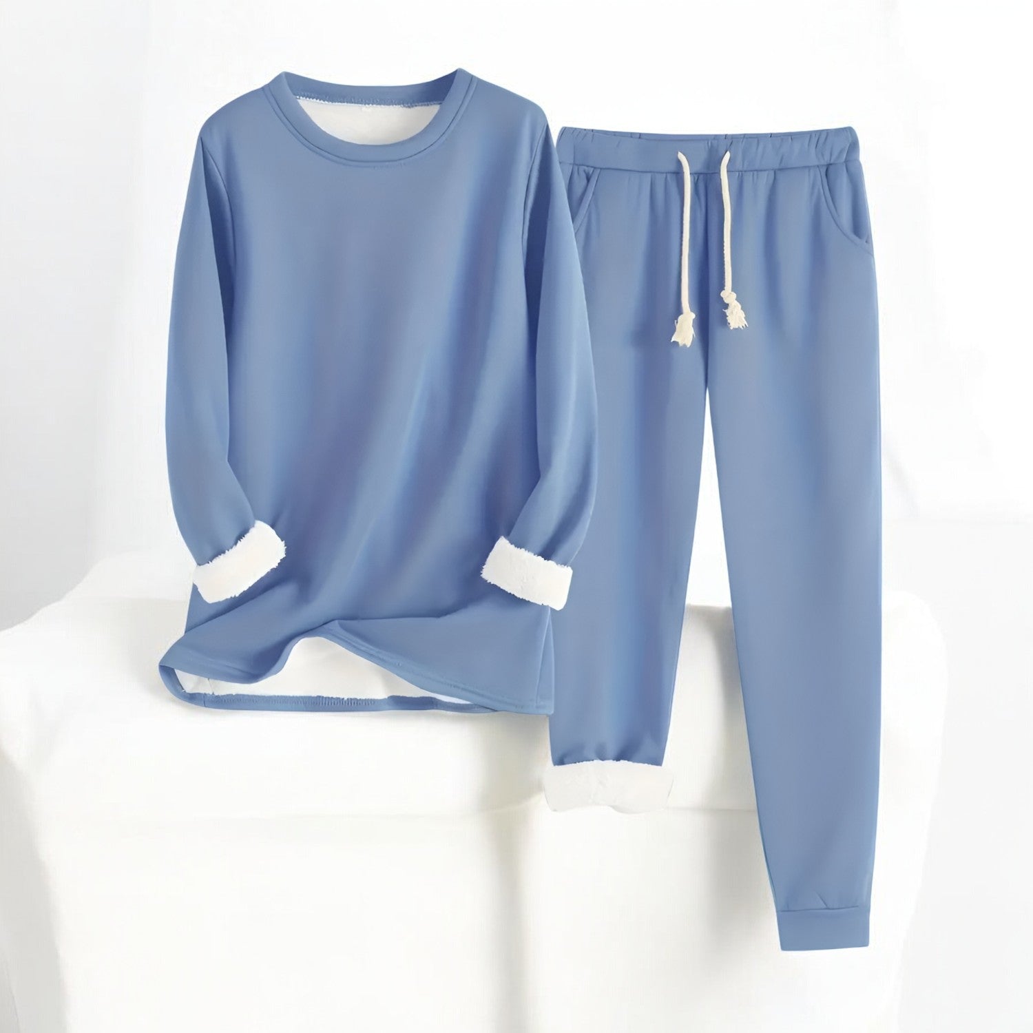 Fleece Lined Sweater for Women - Image 2