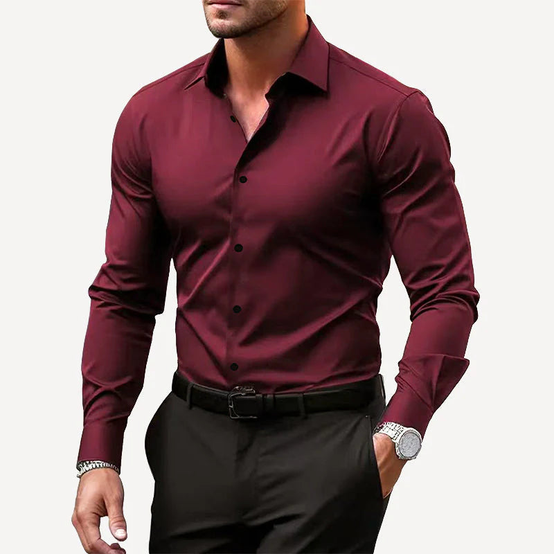 Men’s Slim Fit Formal Dress Shirt