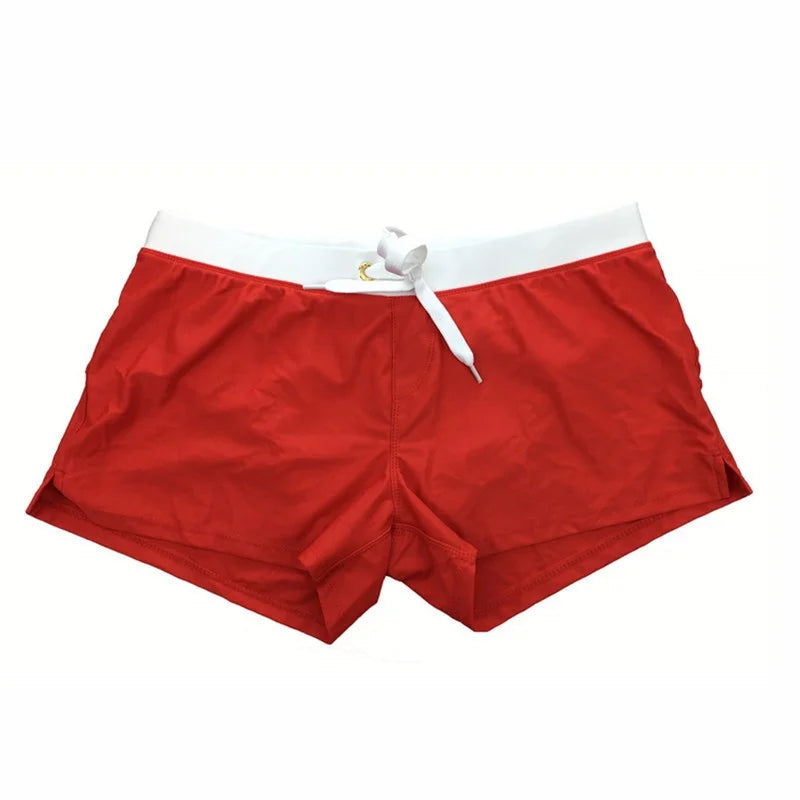Men's Quick Dry Swimming Trunks with Mesh Lining and Side Slits | Lightweight Athletic Board Shorts for Beach and Pool