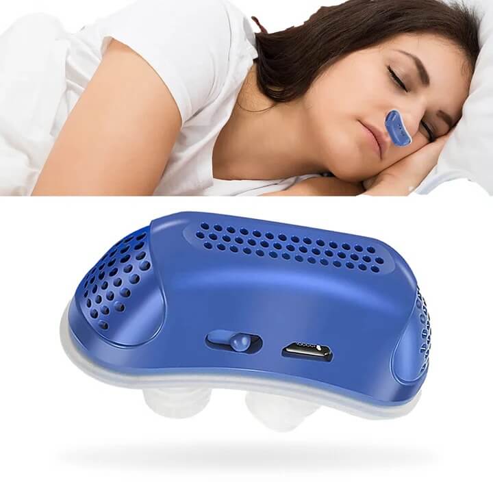 Συσκευή άπνοιας ύπνου Micro CPAP με λειτουργία φόρτισης USB - Συμπαγής, φορητή και ψιθυριστή συσκευή για έναν καλύτερο νυχτερινό ύπνο
