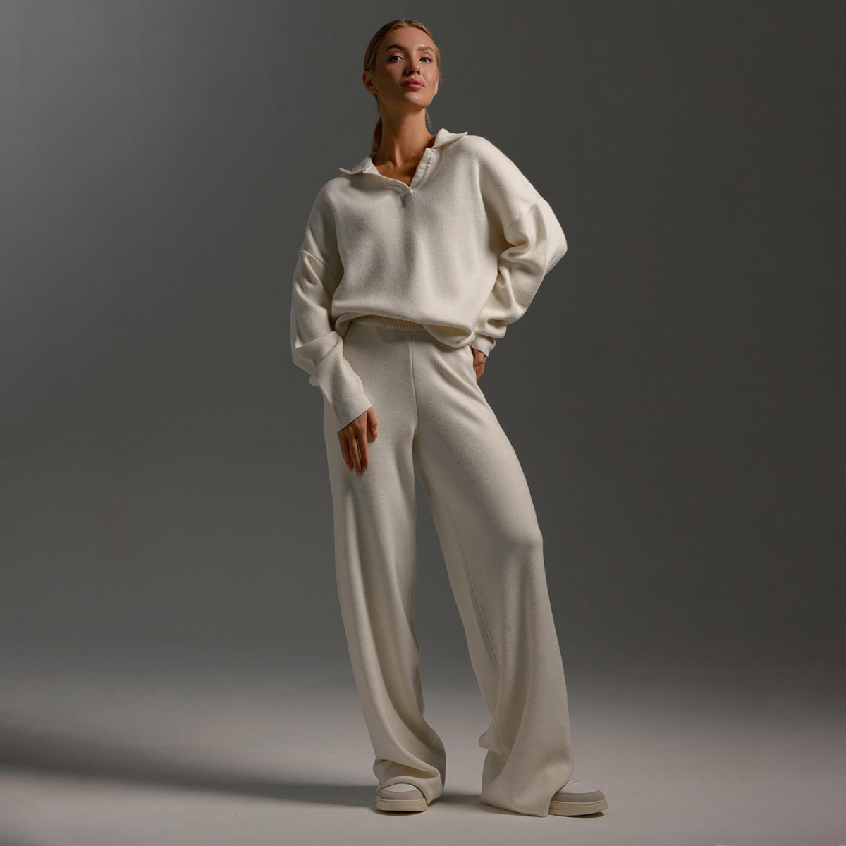Wide Leg Pants Set for Women - Image 13