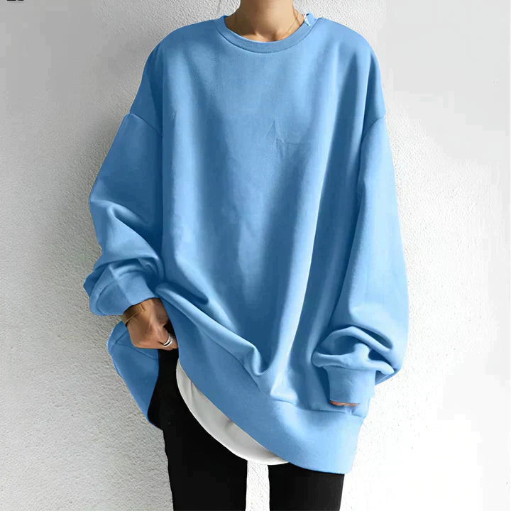 Sweter z dzianiny w dużym rozmiarze