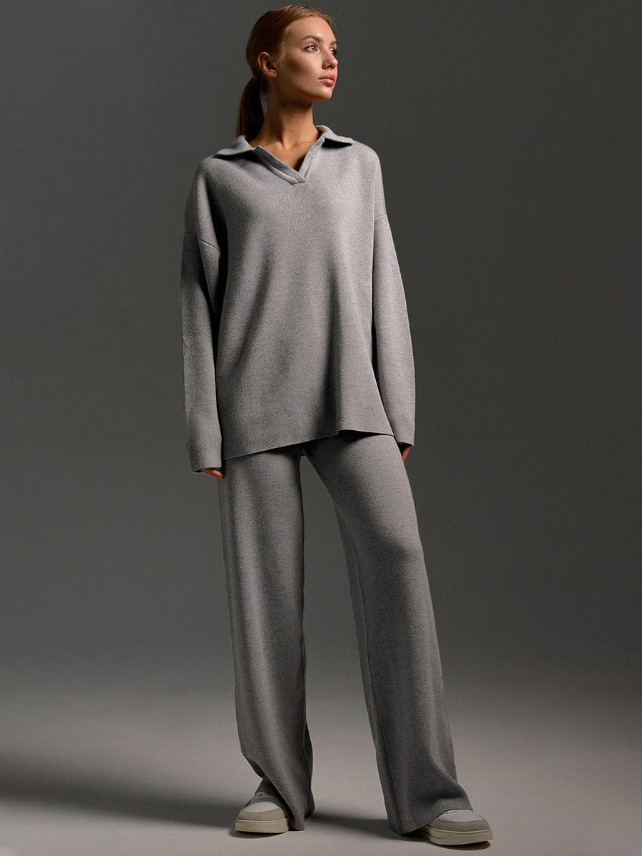 Collared Knitwear Sweater for Women - Image 4