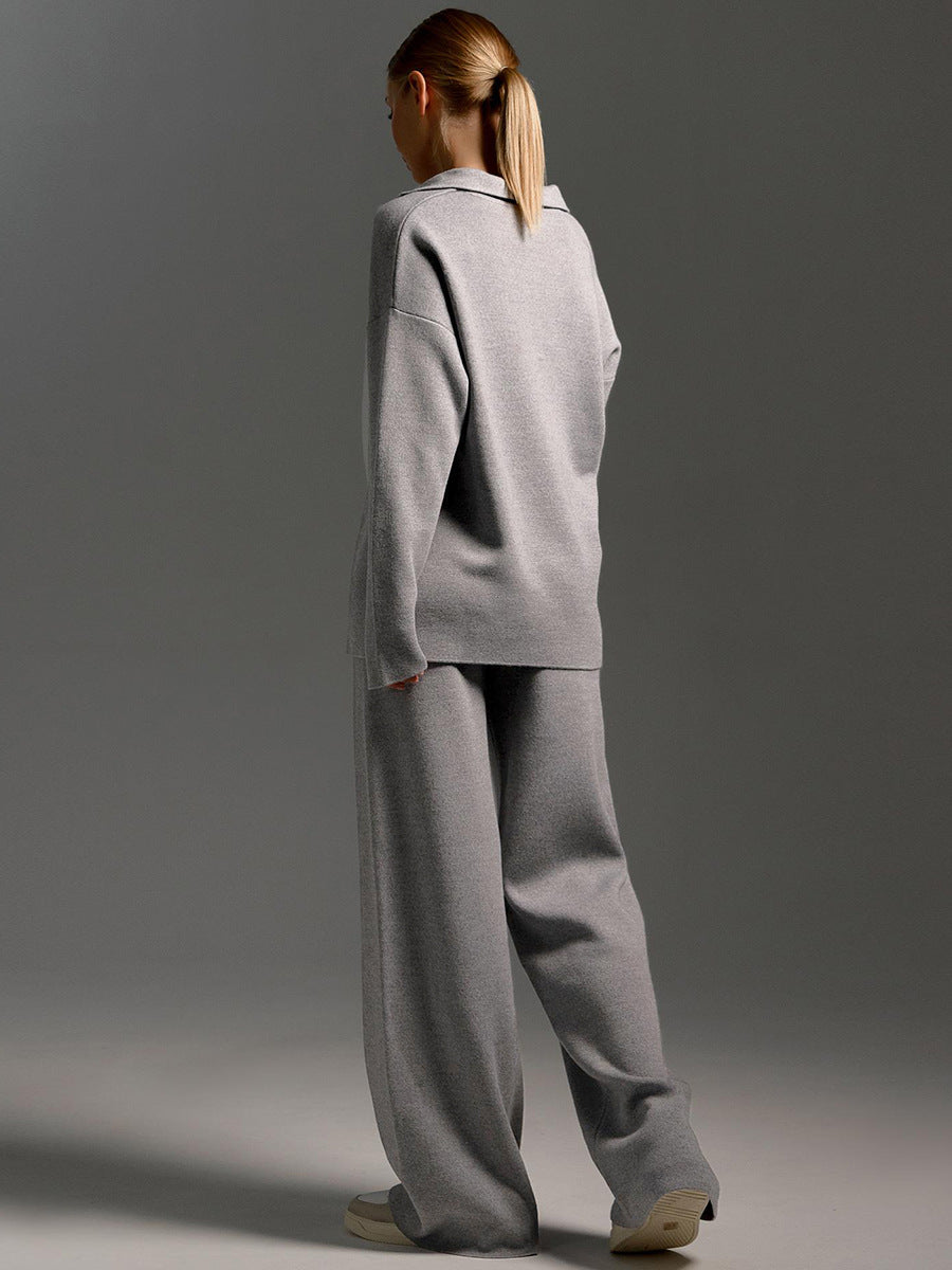 Wide Leg Pants Set for Women - Image 8