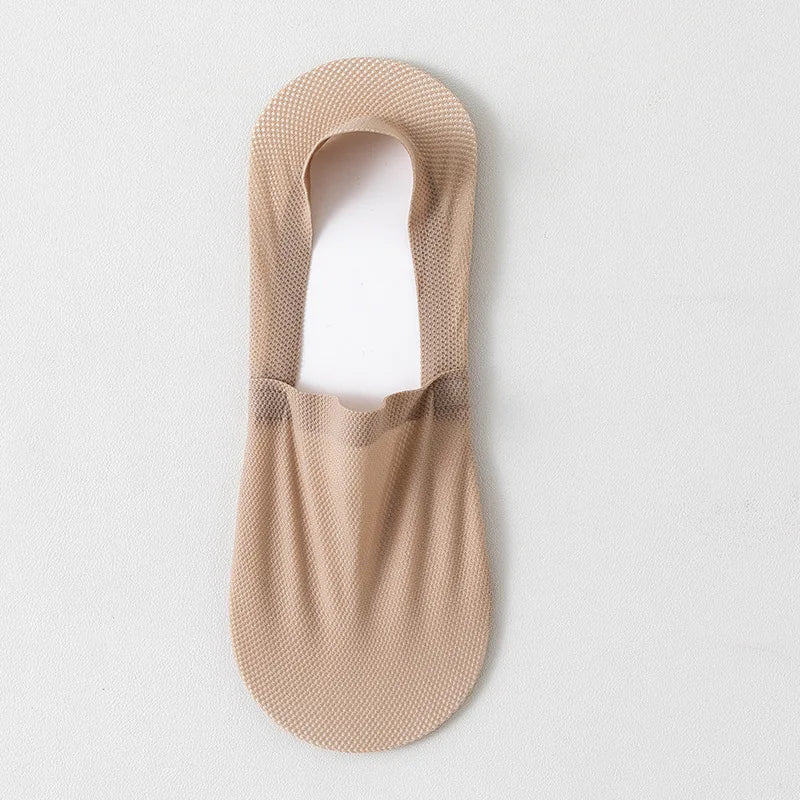 Unisex No Show Socks | Invisible Anti-Slip Low Cut Socks with Breathable Mesh | Stay-Up Liner Socks for Sneakers and Loafers
