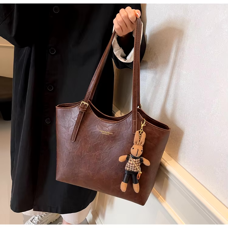 Rabbit Charm Tote Bag for Women - Image 11