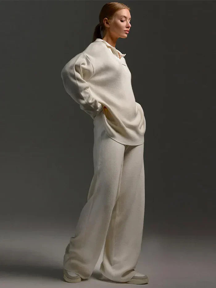 Wide Leg Pants Set for Women - Image 12