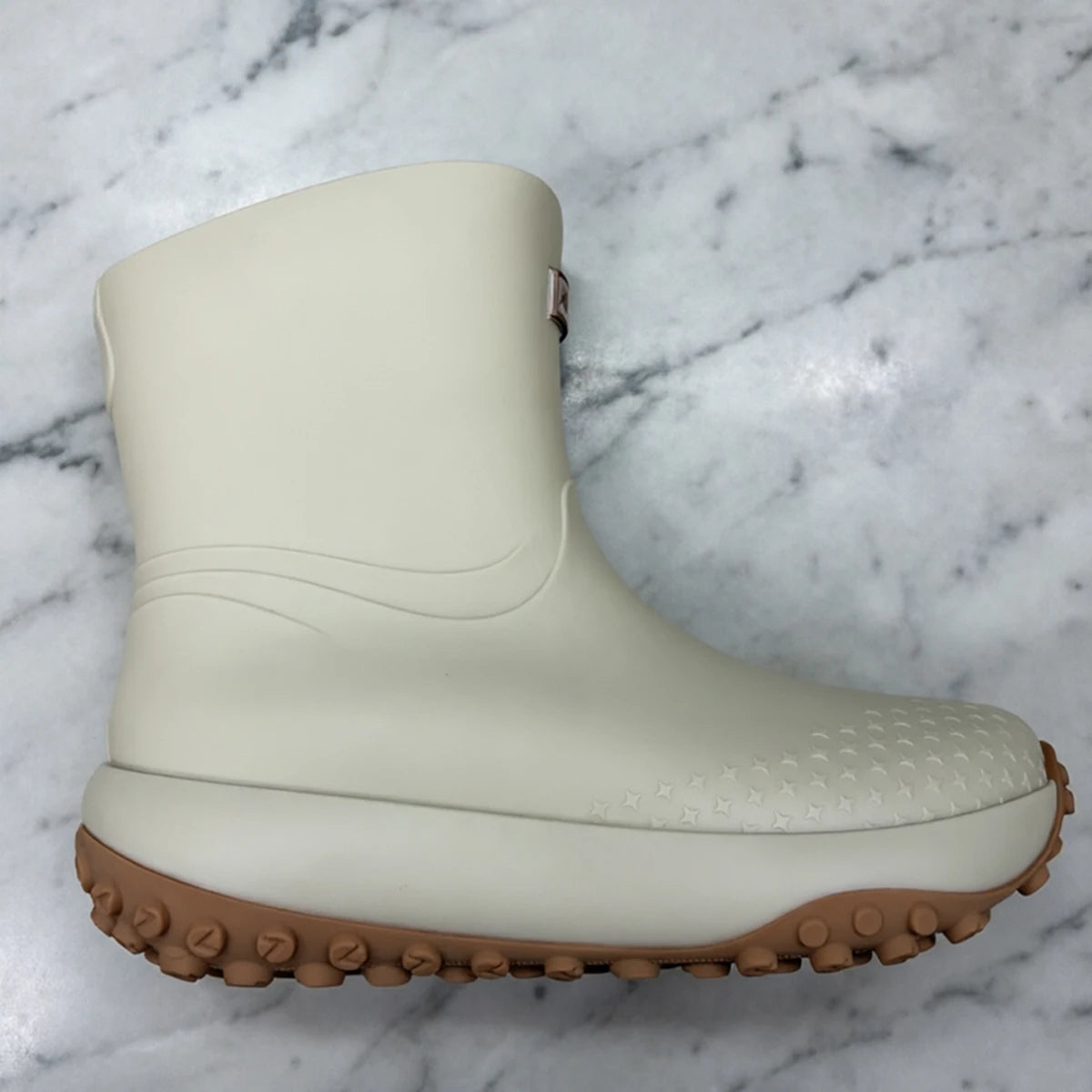 Men's Waterproof Rubber Work Boots with Anti-Slip Sole | Heavy Duty Utility Rain Boots for Wet Conditions and Outdoor Shifts