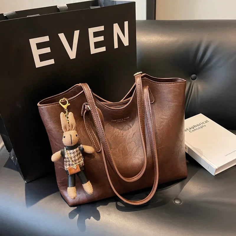 Rabbit Charm Tote Bag for Women - Image 8