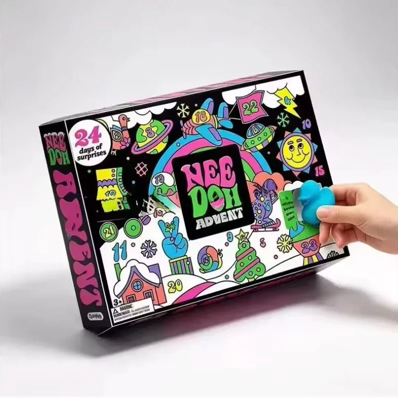 Squishmas – Calendarul de Advent pentru copii „Fidget” cu 24 de zile, 2026