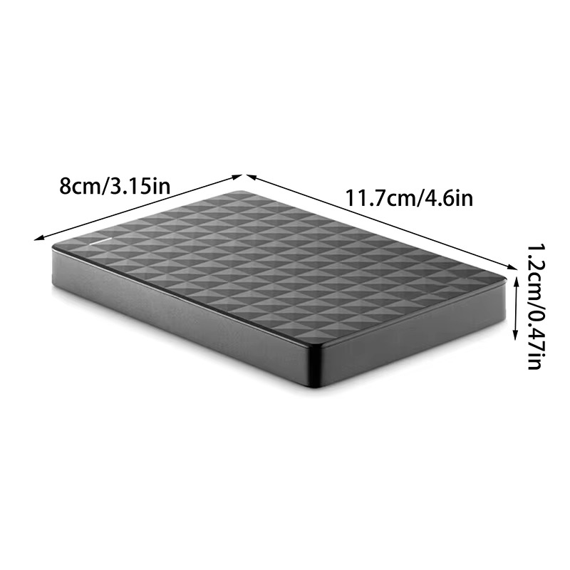 8TB External Hard Drive - Super fast, durable and portable